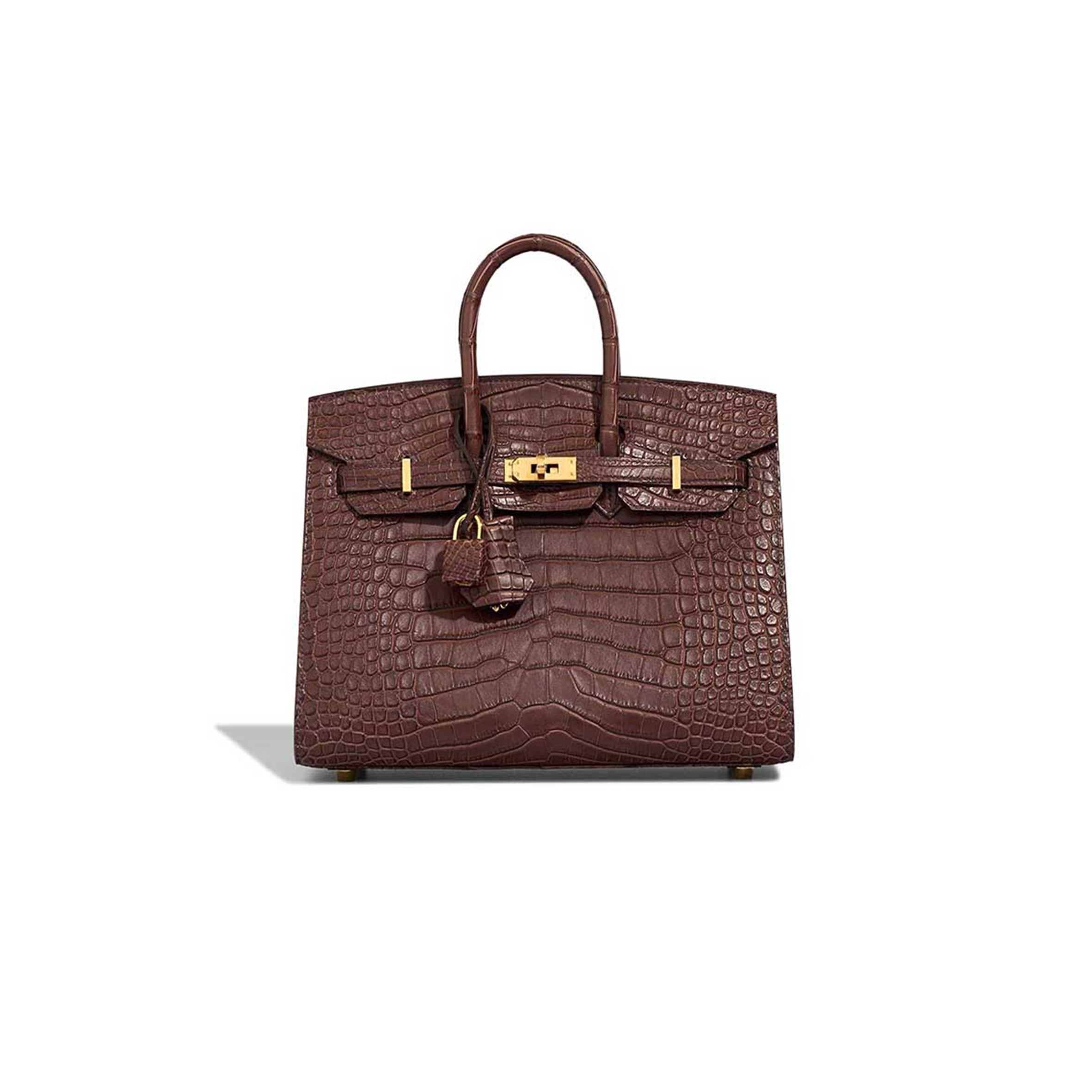H**mes MASTER BIRKIN 25 MATTE ALLIGATOR HAVANE (25*19*13cm)